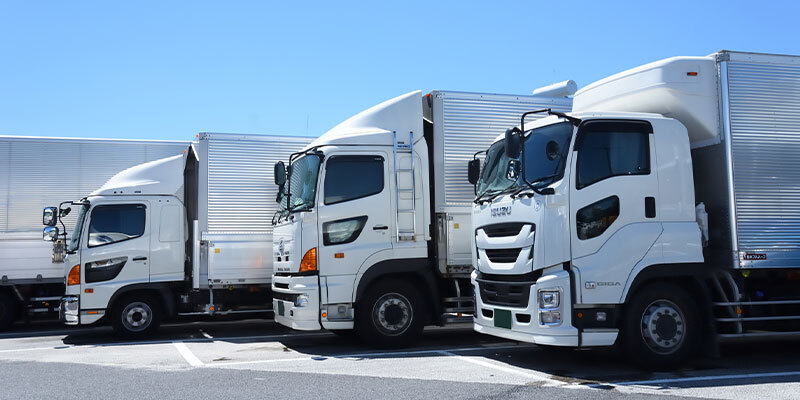 小さい車～大きい車まで保有